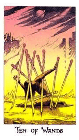 Ten of Wands